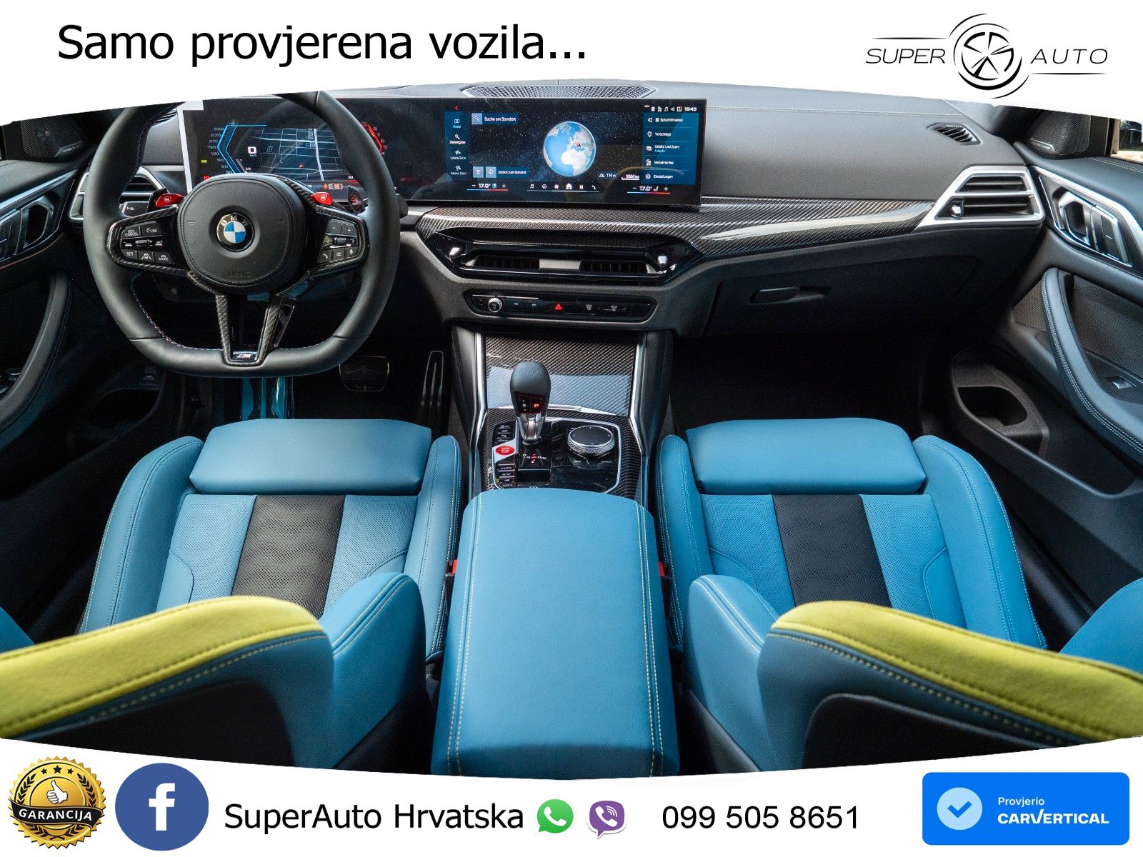 BMW M4 Competition 3.0 (530 KS) xDrive Steptronic LED+GR SJED+ACC