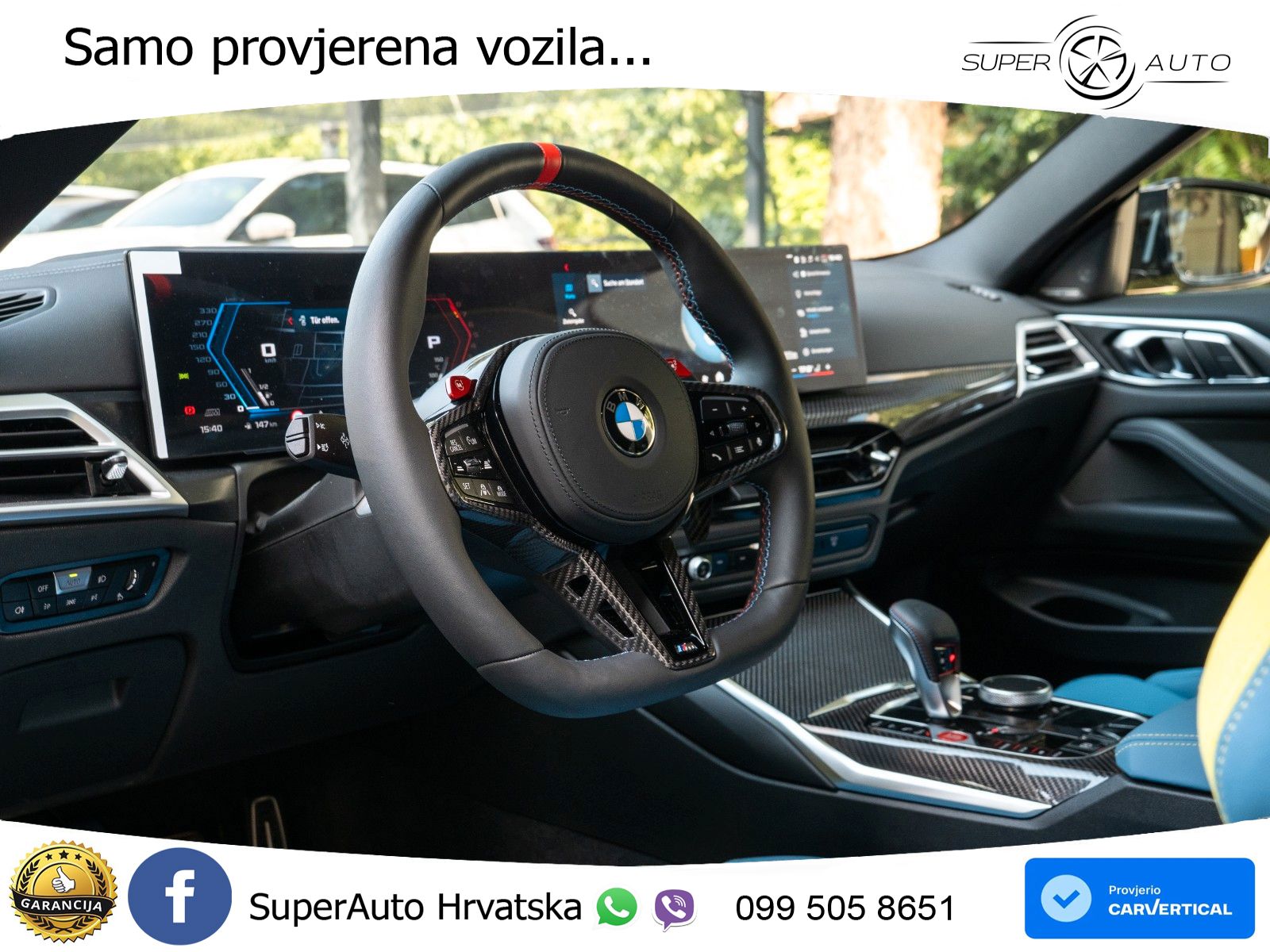 BMW M4 Competition 3.0 (530 KS) xDrive Steptronic LED+GR SJED+ACC