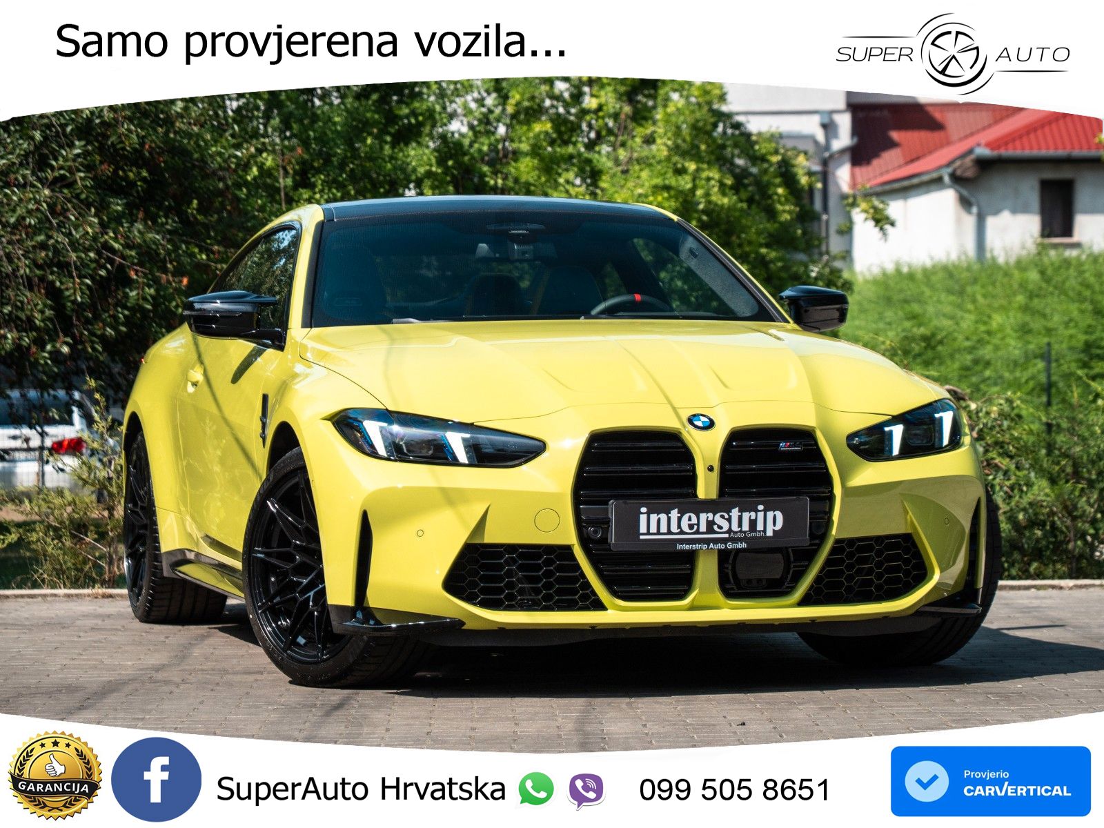 BMW M4 Competition 3.0 (530 KS) xDrive Steptronic LED+GR SJED+ACC