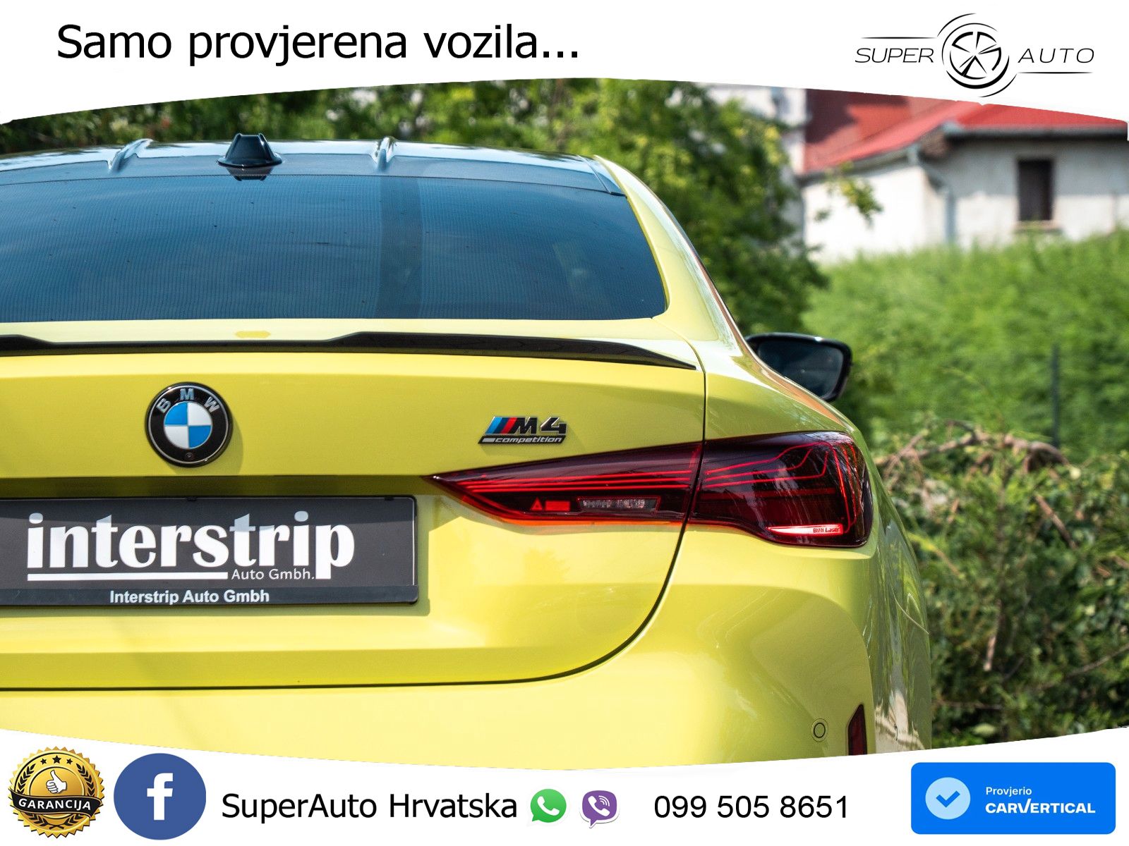 BMW M4 Competition 3.0 (530 KS) xDrive Steptronic LED+GR SJED+ACC