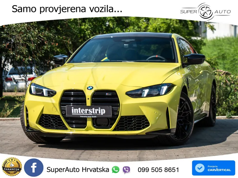 BMW M4 Competition 3.0 (530 KS) xDrive Steptronic LED+GR SJED+ACC