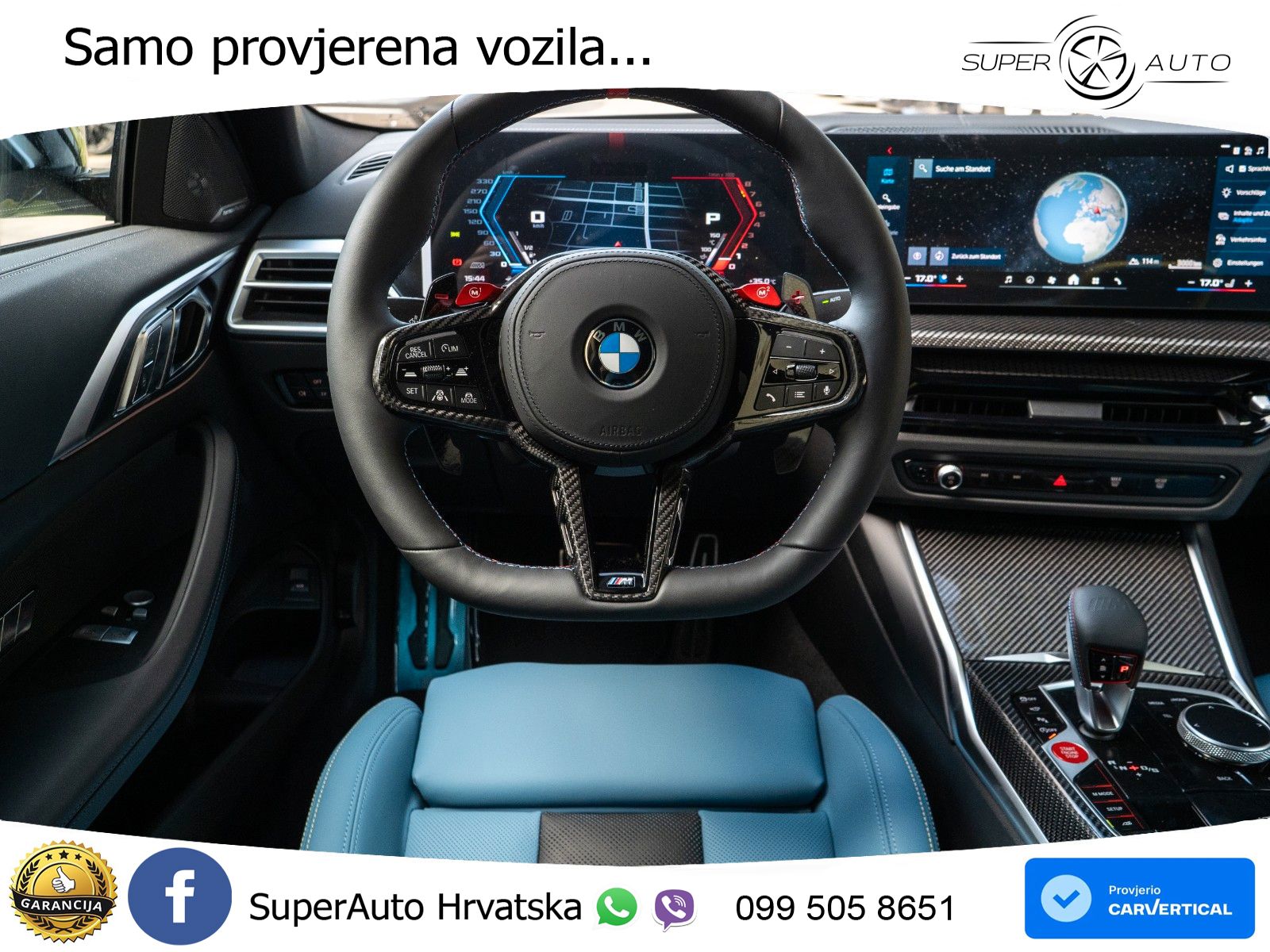 BMW M4 Competition 3.0 (530 KS) xDrive Steptronic LED+GR SJED+ACC