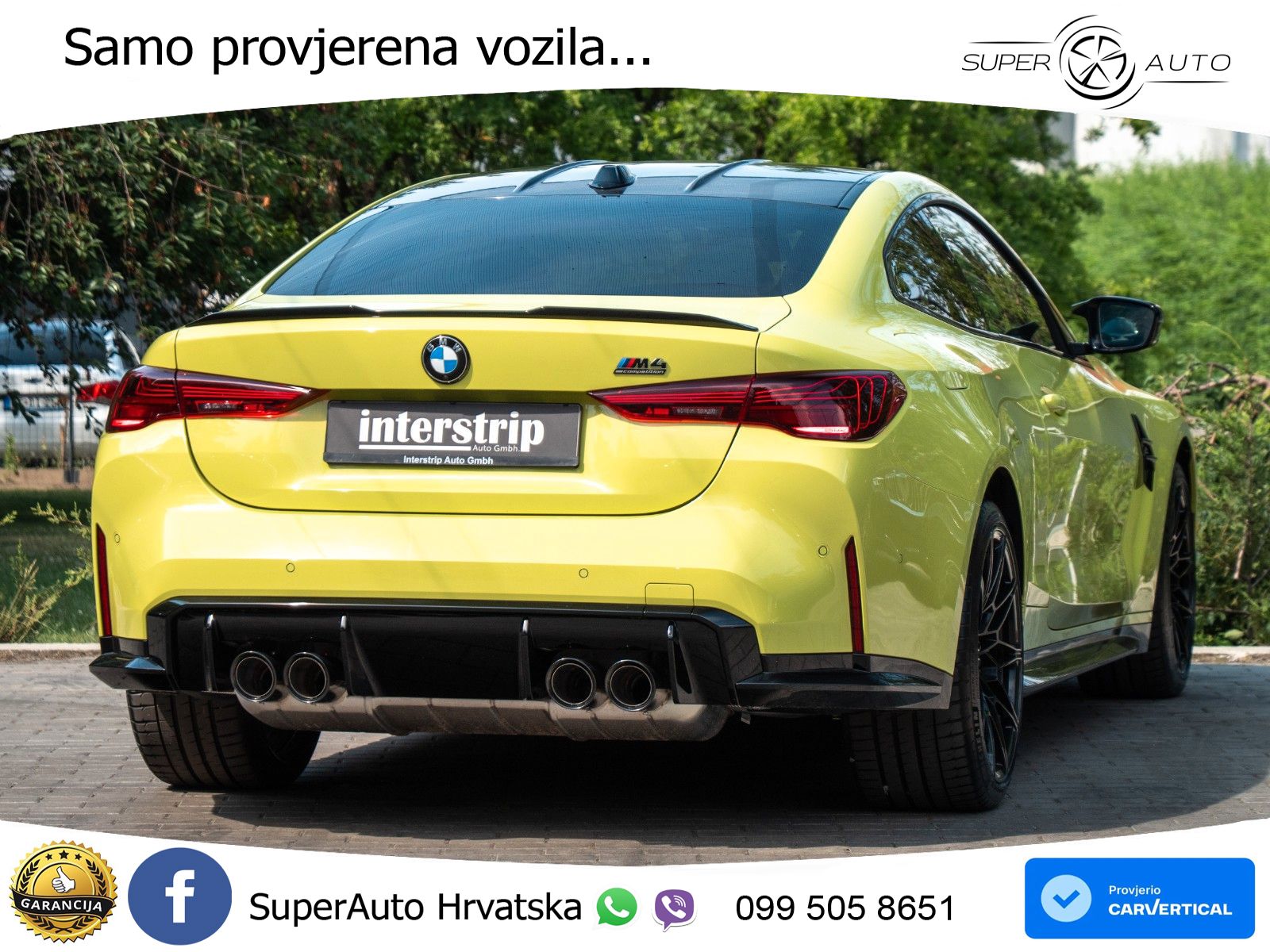 BMW M4 Competition 3.0 (530 KS) xDrive Steptronic LED+GR SJED+ACC