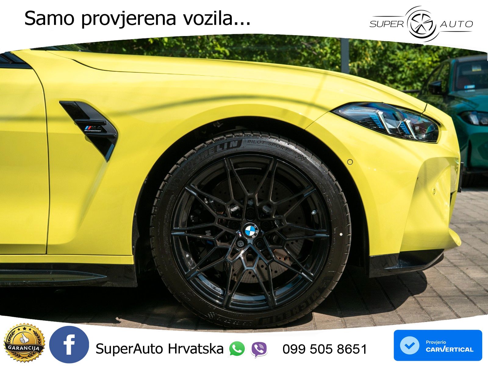 BMW M4 Competition 3.0 (530 KS) xDrive Steptronic LED+GR SJED+ACC