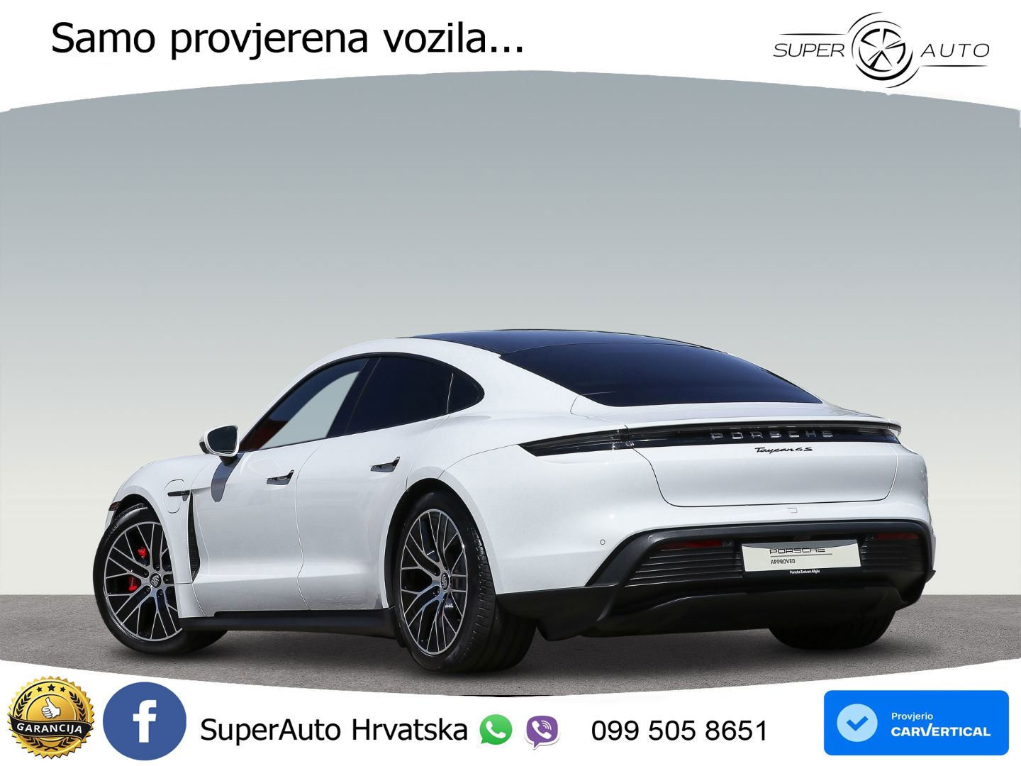 Porsche Taycan 4S Performance Plus 93.4 kWh (571 KS)