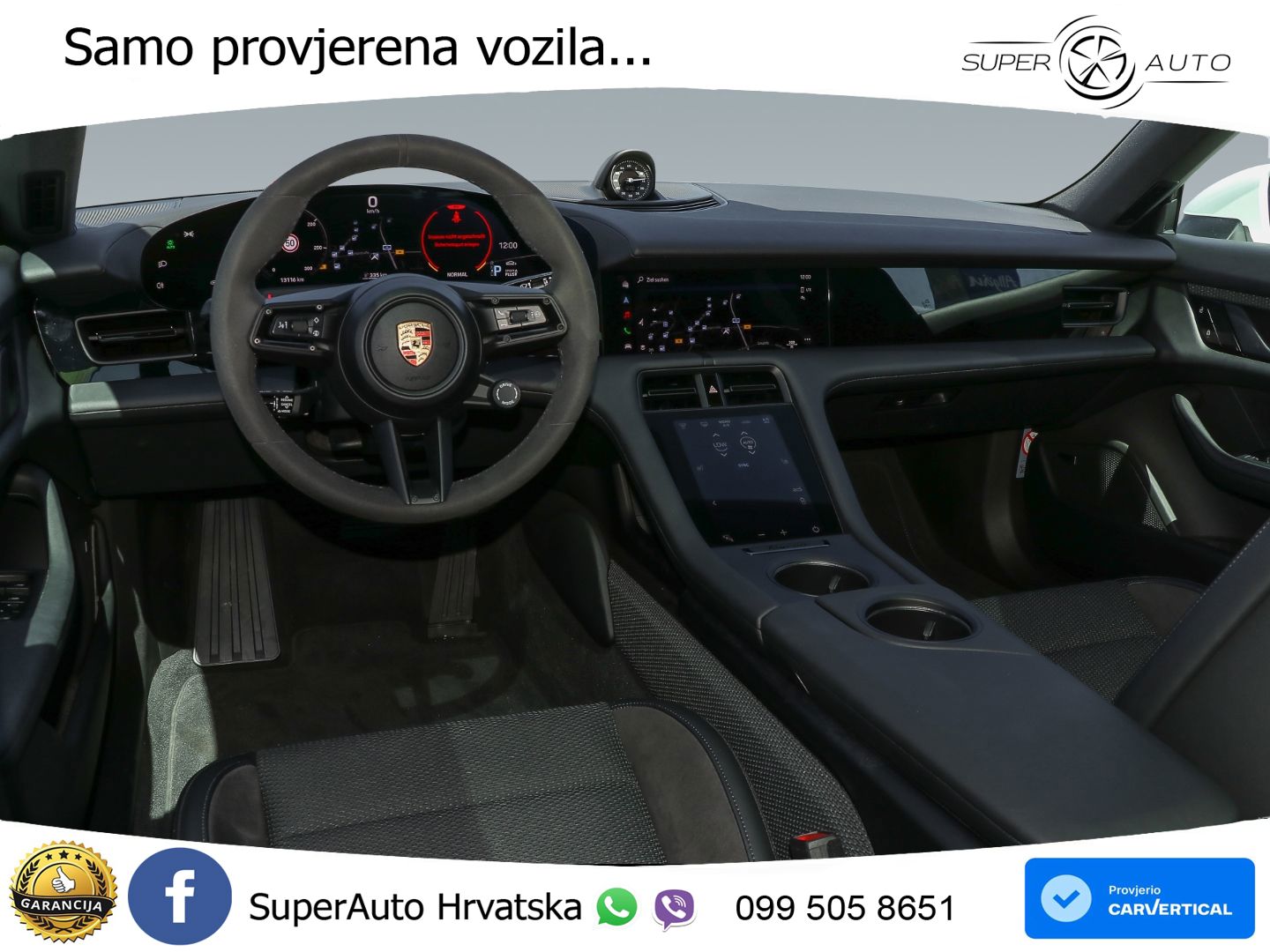 Porsche Taycan 4S Performance Plus 93.4 kWh (571 KS)