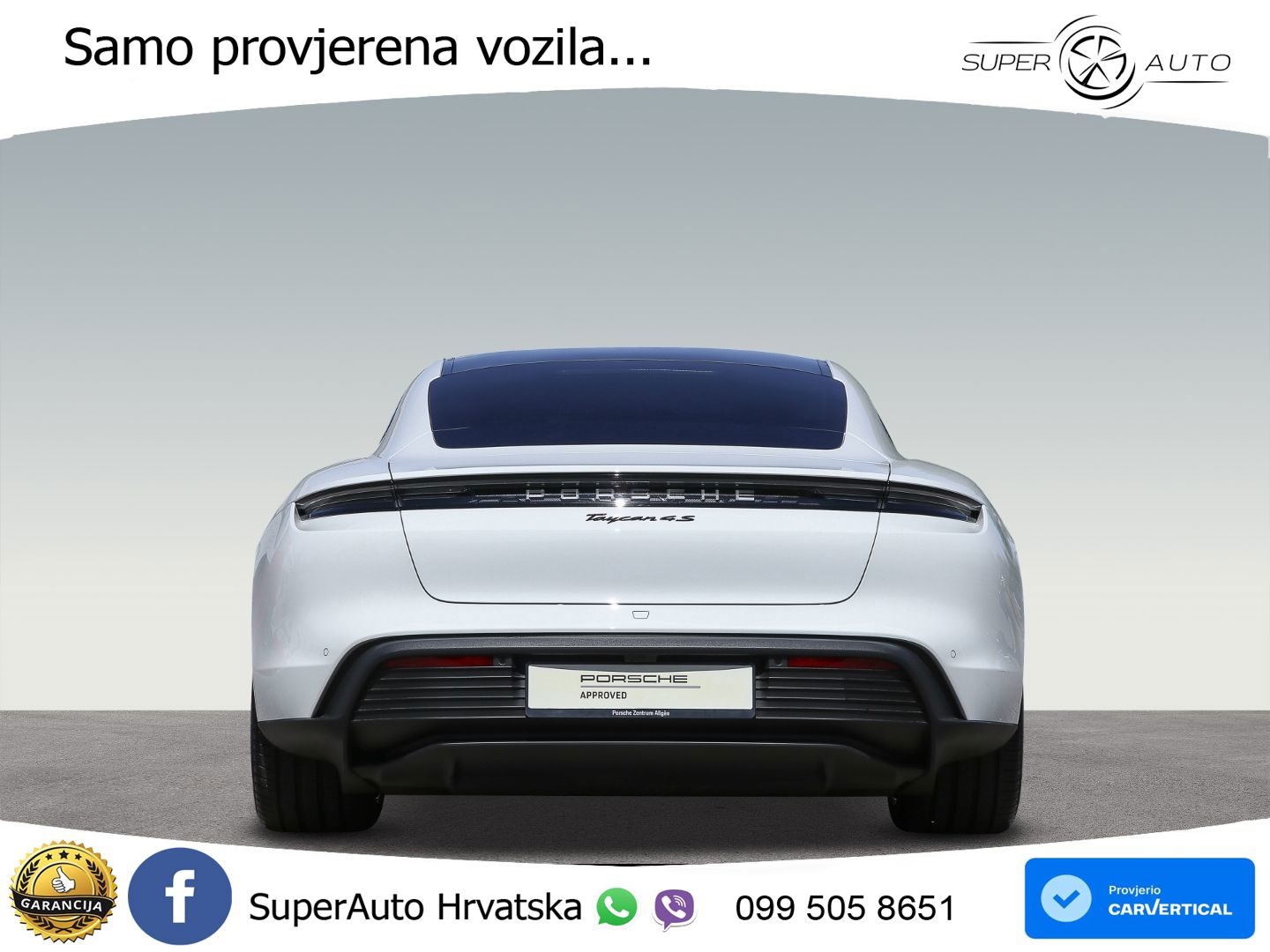 Porsche Taycan 4S Performance Plus 93.4 kWh (571 KS)