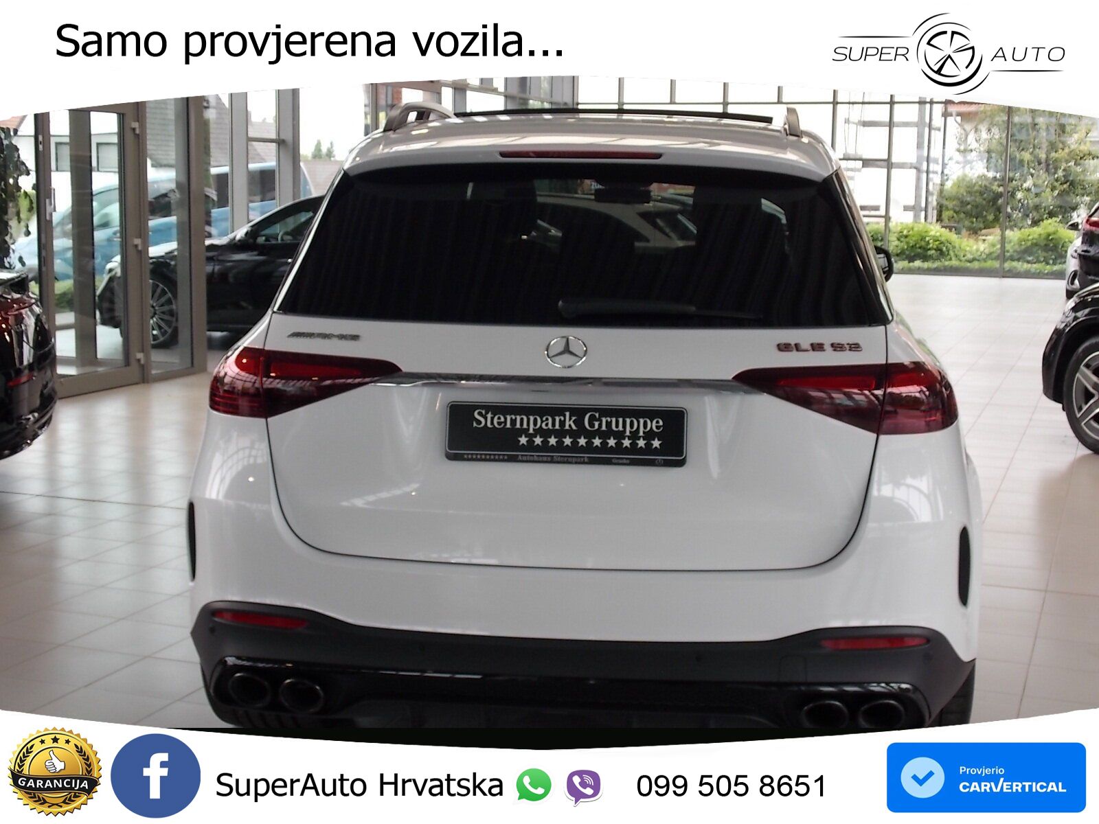 Mercedes AMG GLE 53 (544 KS) Hybrid 4MATIC+ 9G-TRONIC ACC+HEAD+4xGR SJED+360+PANO