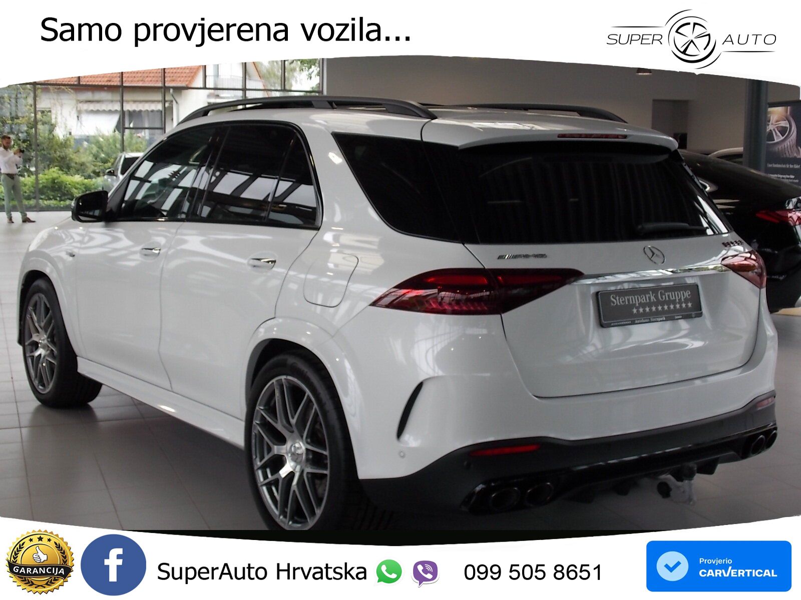 Mercedes AMG GLE 53 (544 KS) Hybrid 4MATIC+ 9G-TRONIC ACC+HEAD+4xGR SJED+360+PANO