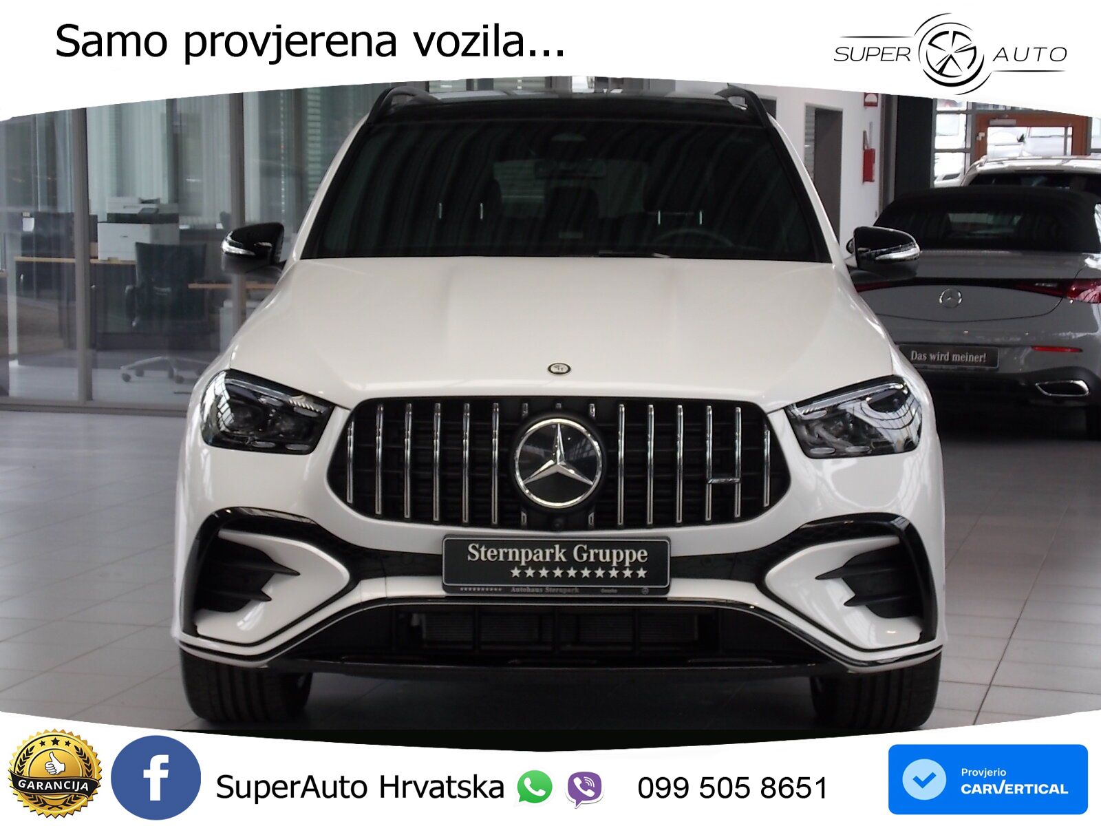 Mercedes AMG GLE 53 (544 KS) Hybrid 4MATIC+ 9G-TRONIC ACC+HEAD+4xGR SJED+360+PANO