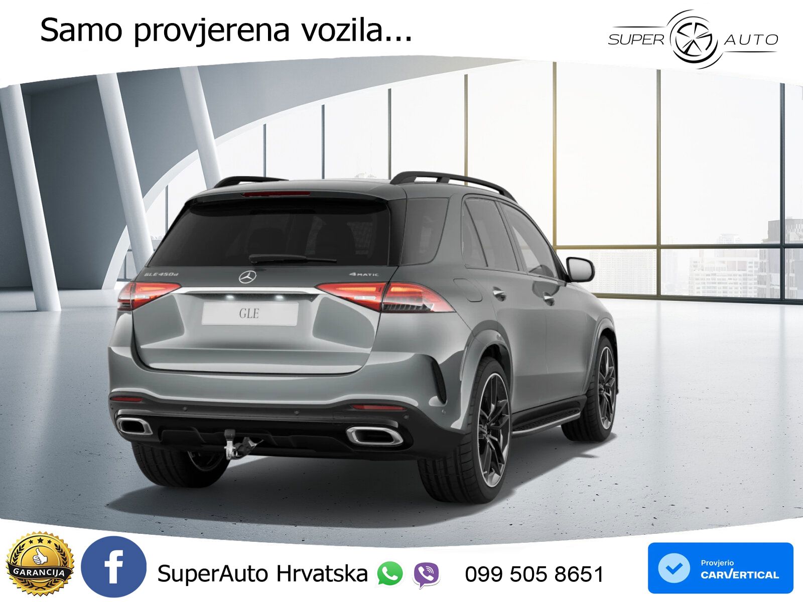 Mercedes GLE 450d (367 KS) EQ Boost 4MATIC 9G-TRONIC AMG LED+GR SJED+ACC