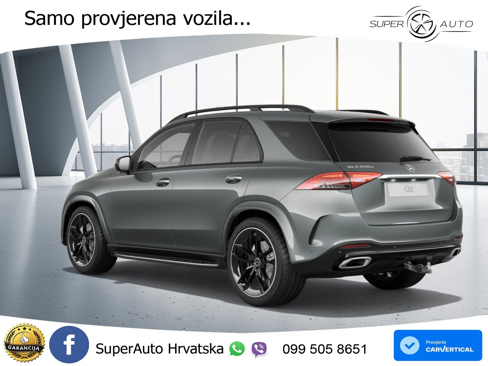 Mercedes GLE 450d (367 KS) EQ Boost 4MATIC 9G-TRONIC AMG LED+GR SJED+ACC