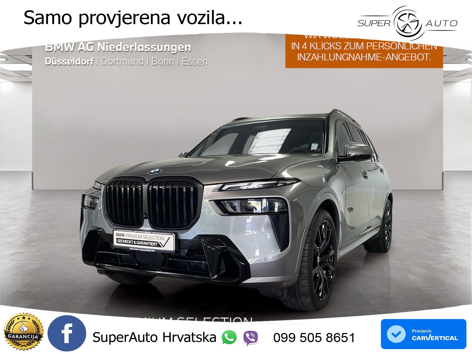 BMW X7 40d (352 KS) xDrive Steptronic M Sport
