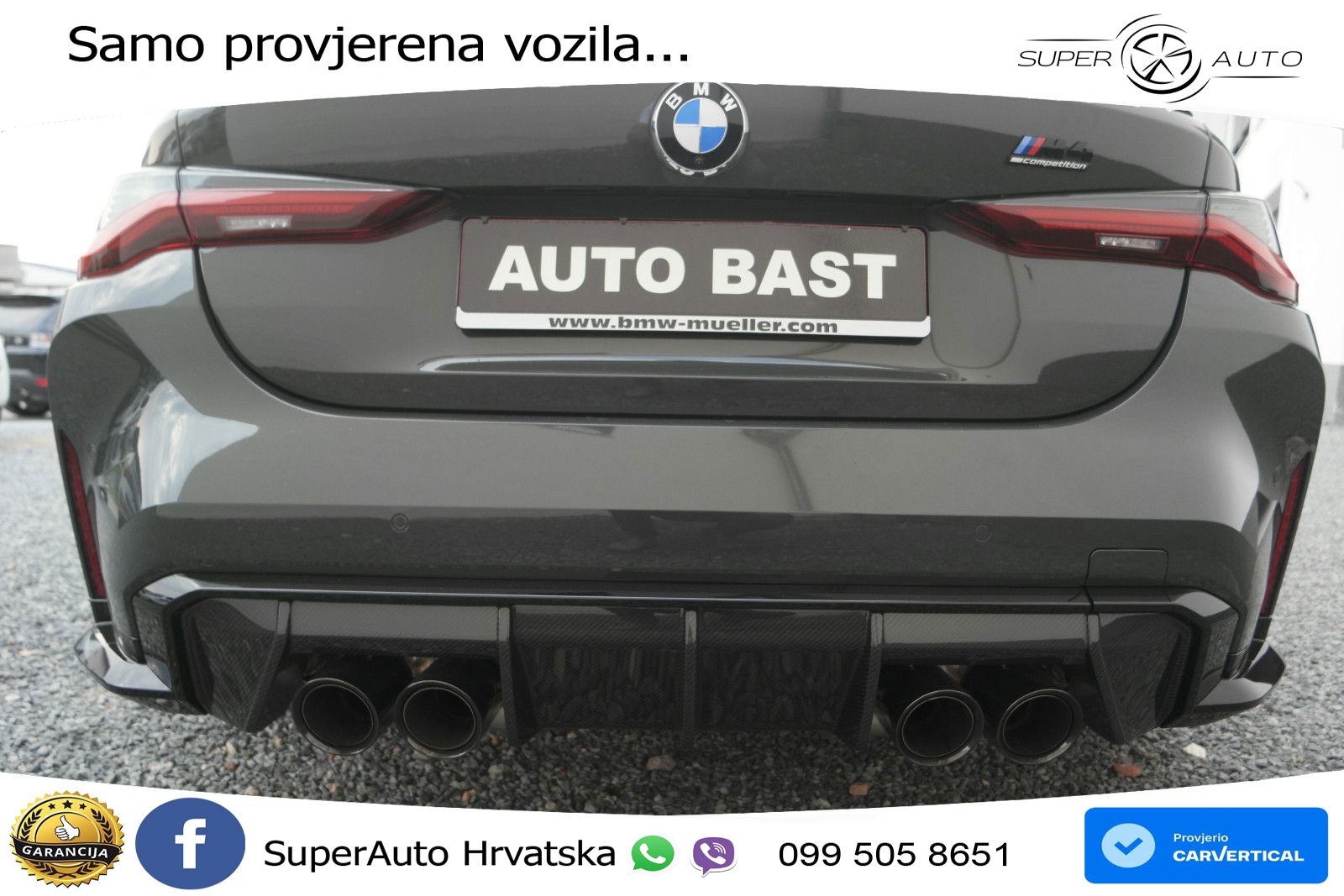 BMW M4 Convertible Competition 3.0 (510 KS) xDrive Steptronic LED+GR SJED+ACC