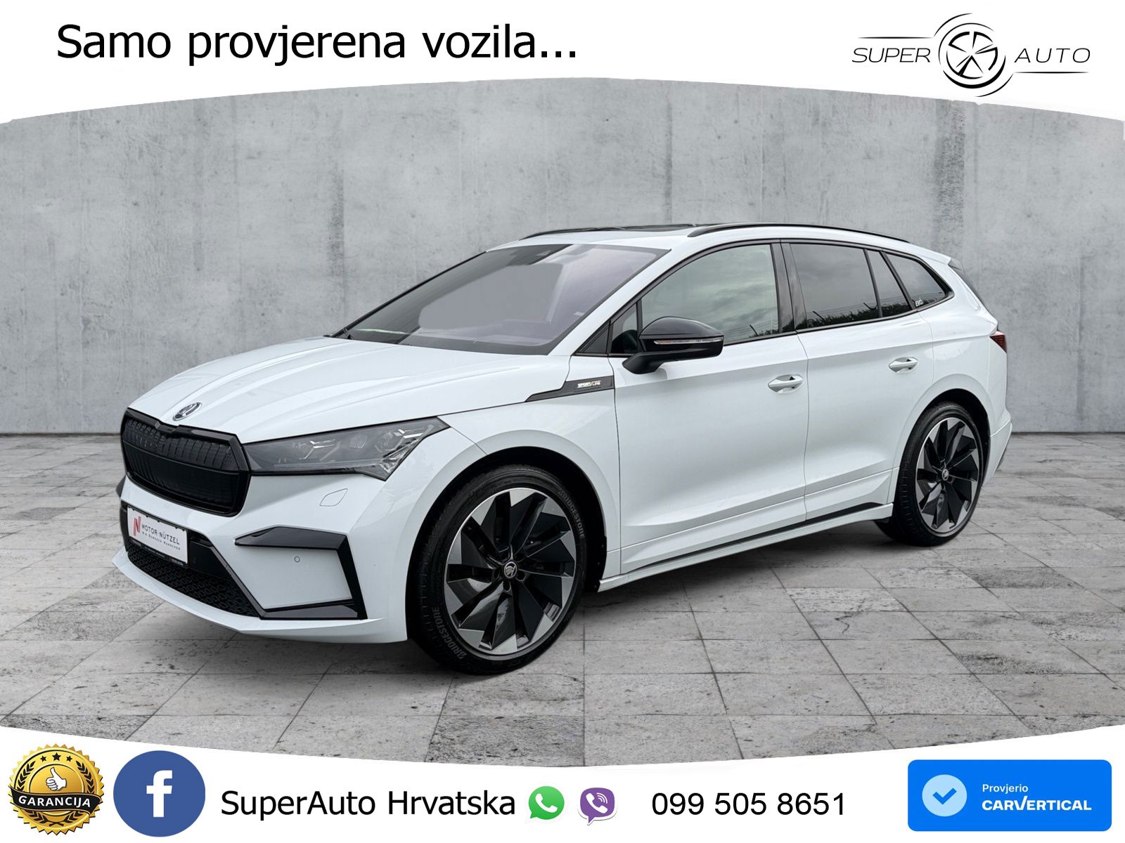 Škoda Enyaq iV 80 82 kWh (204 KS) SportLine LED+GR SJED+ACC