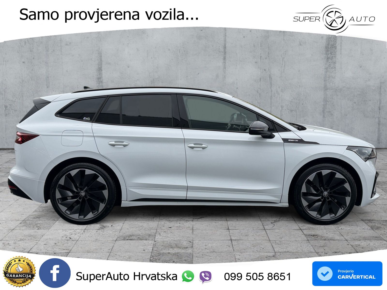 Škoda Enyaq iV 80 82 kWh (204 KS) SportLine LED+GR SJED+ACC
