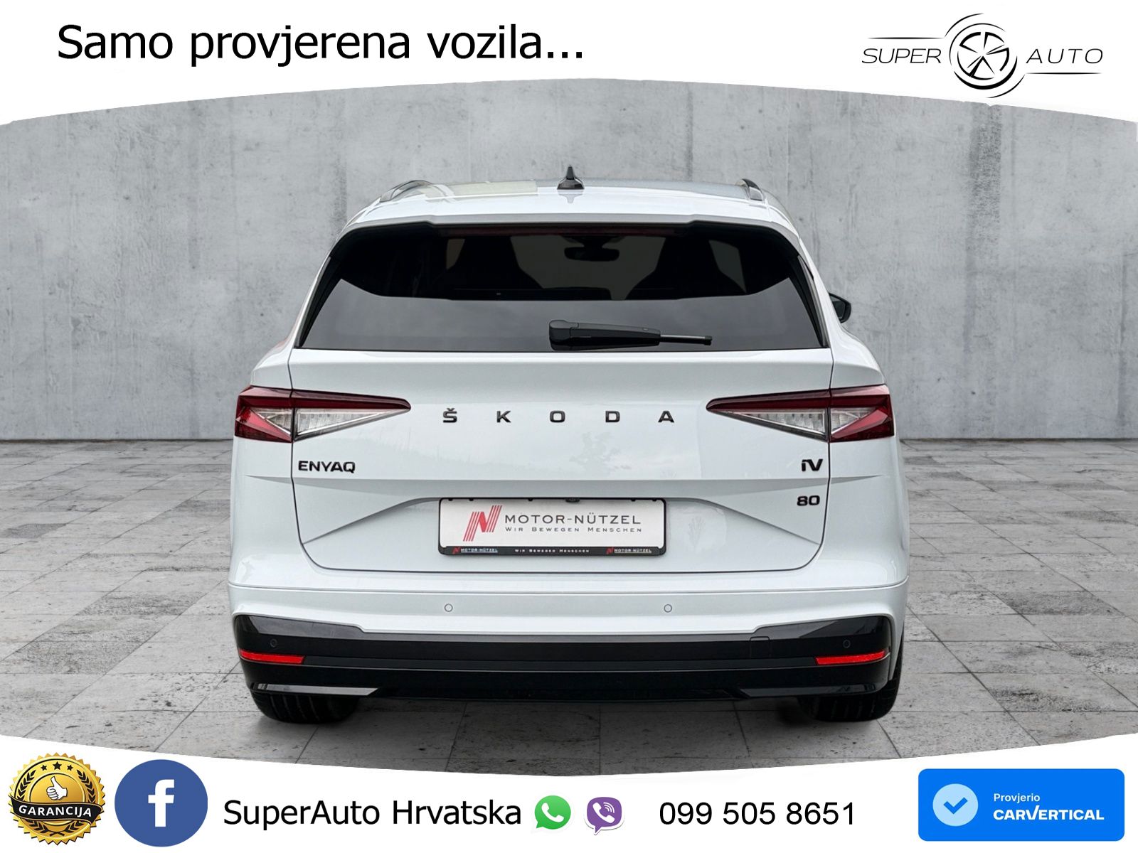 Škoda Enyaq iV 80 82 kWh (204 KS) SportLine LED+GR SJED+ACC