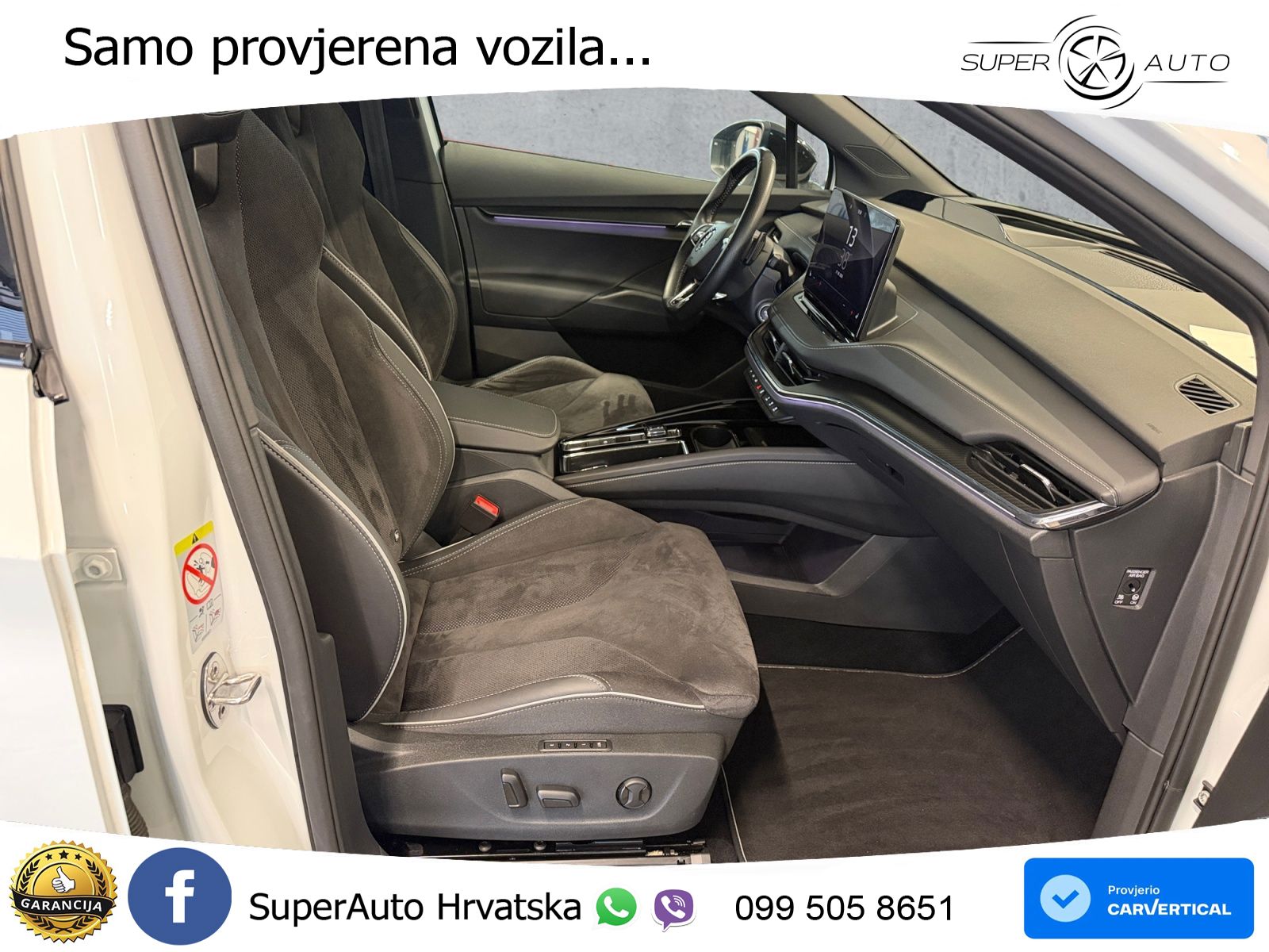 Škoda Enyaq iV 80 82 kWh (204 KS) SportLine LED+GR SJED+ACC