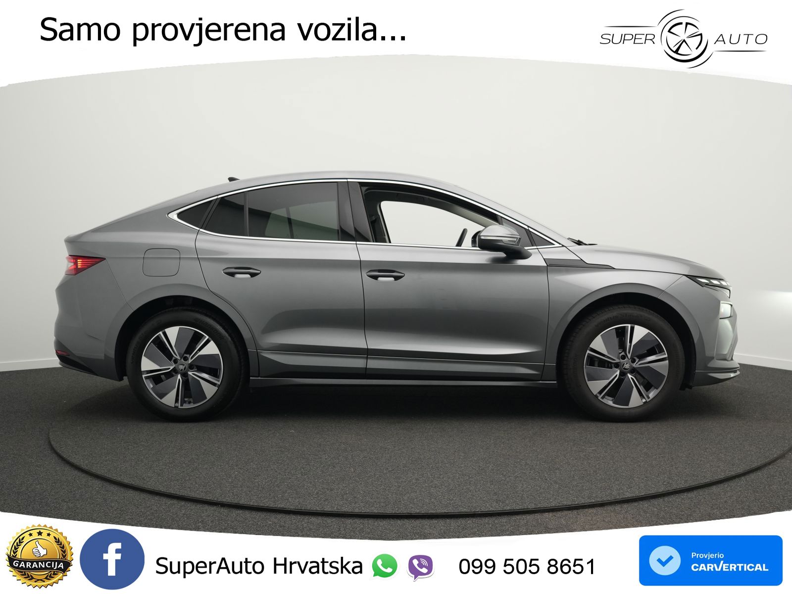 Škoda Enyaq Coupe 60 63 kWh (204 KS) LED+GR SJED+ACC