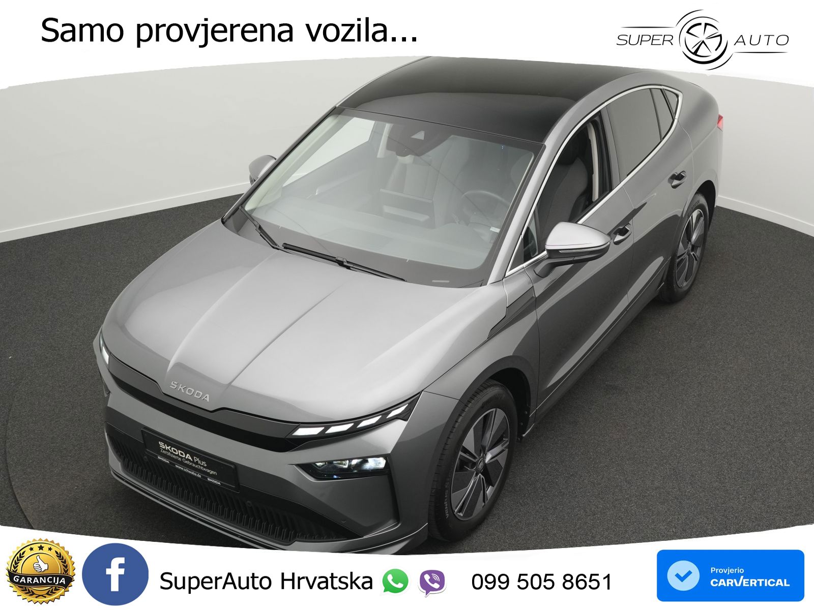 Škoda Enyaq Coupe 60 63 kWh (204 KS) LED+GR SJED+ACC