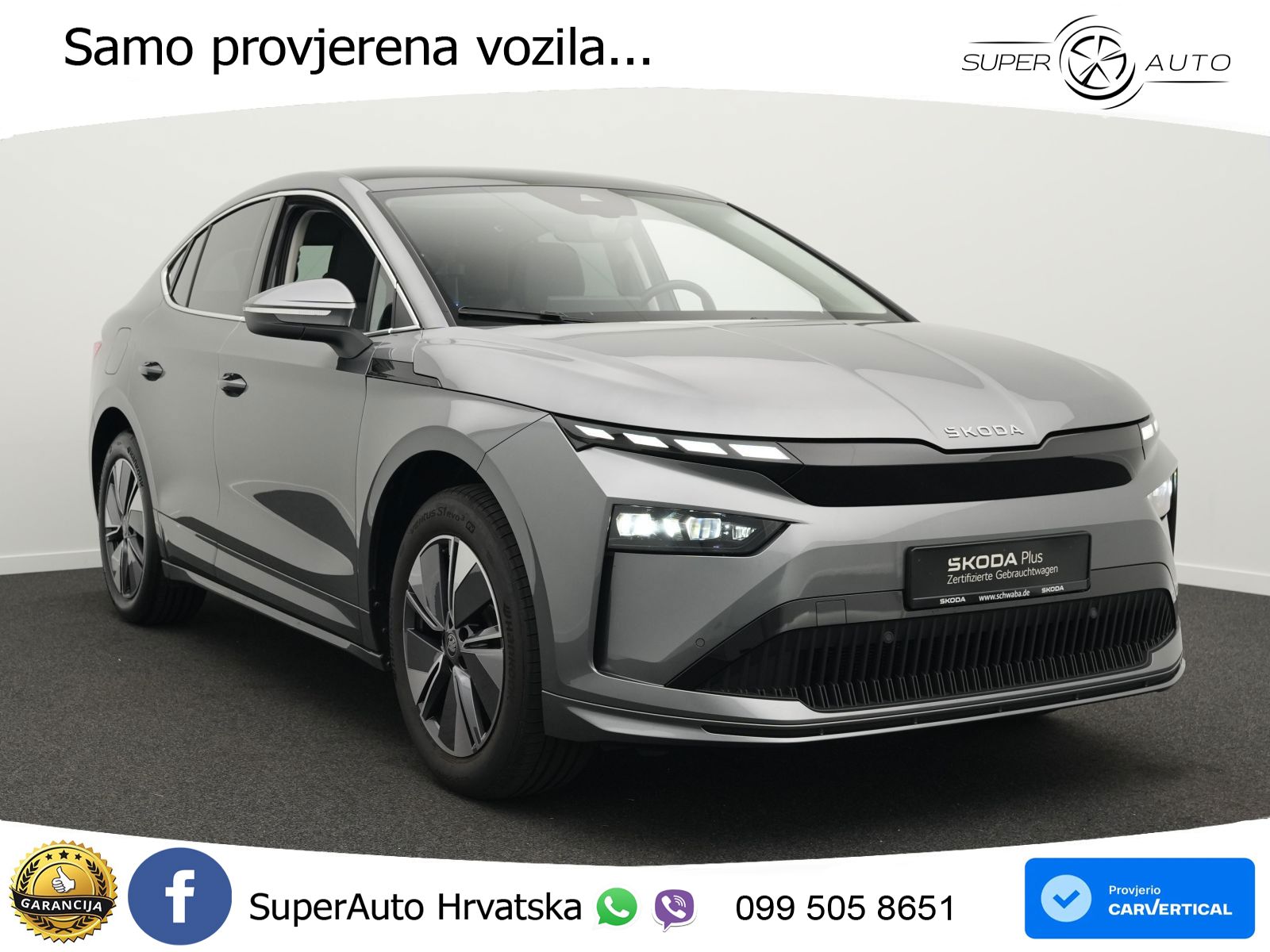 Škoda Enyaq Coupe 60 63 kWh (204 KS) LED+GR SJED+ACC