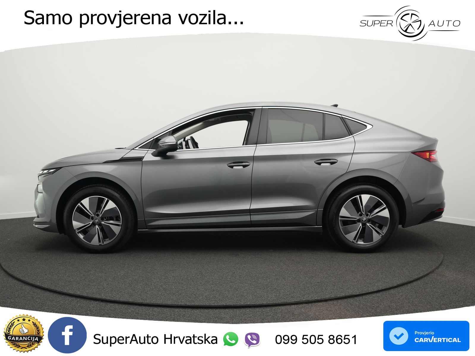 Škoda Enyaq Coupe 60 63 kWh (204 KS) LED+GR SJED+ACC