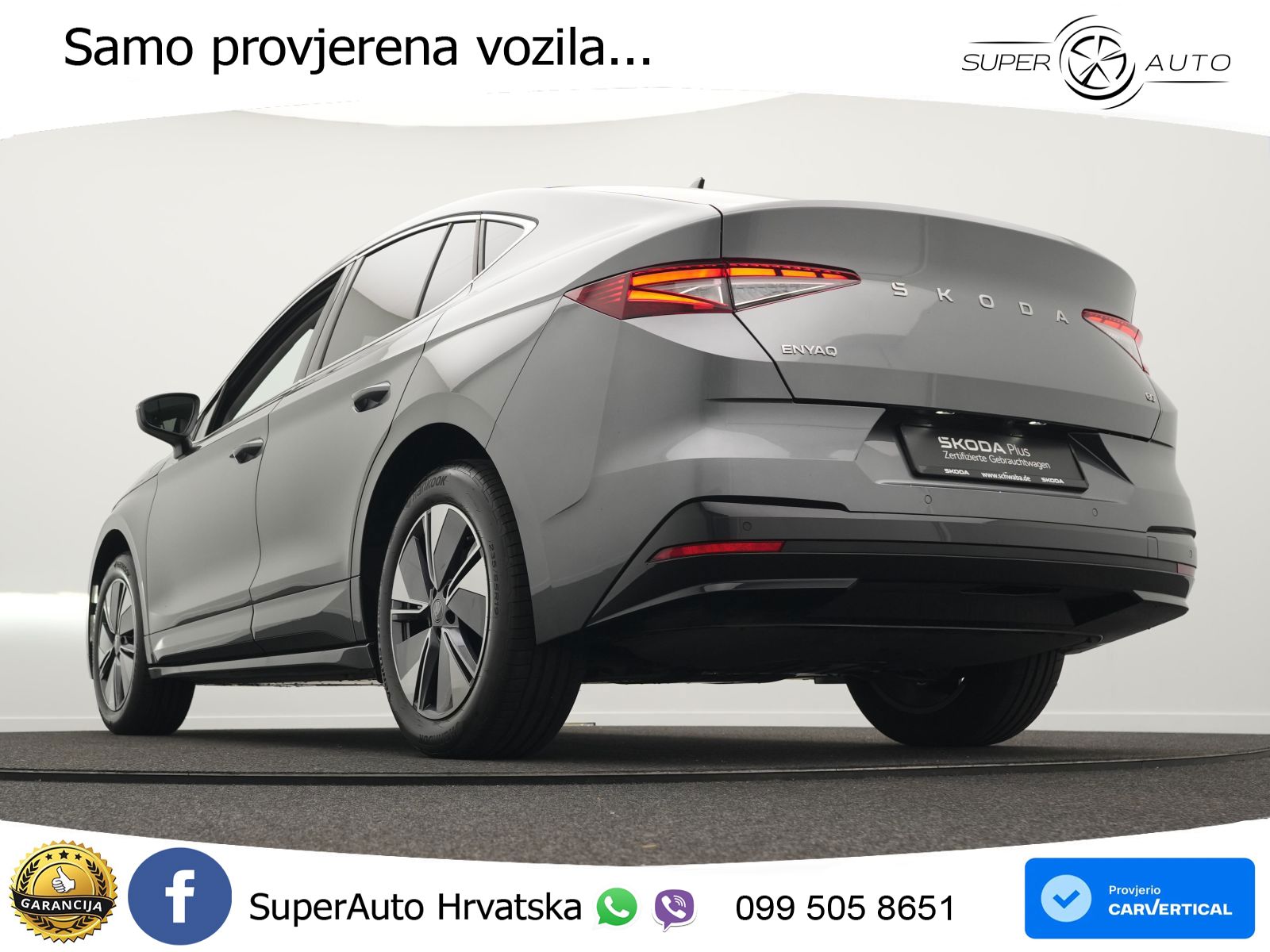 Škoda Enyaq Coupe 60 63 kWh (204 KS) LED+GR SJED+ACC