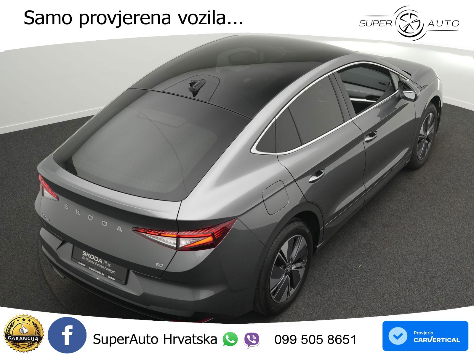 Škoda Enyaq Coupe 60 63 kWh (204 KS) LED+GR SJED+ACC
