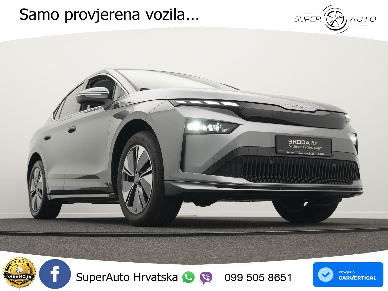 Škoda Enyaq Coupe 60 63 kWh (204 KS) LED+GR SJED+ACC