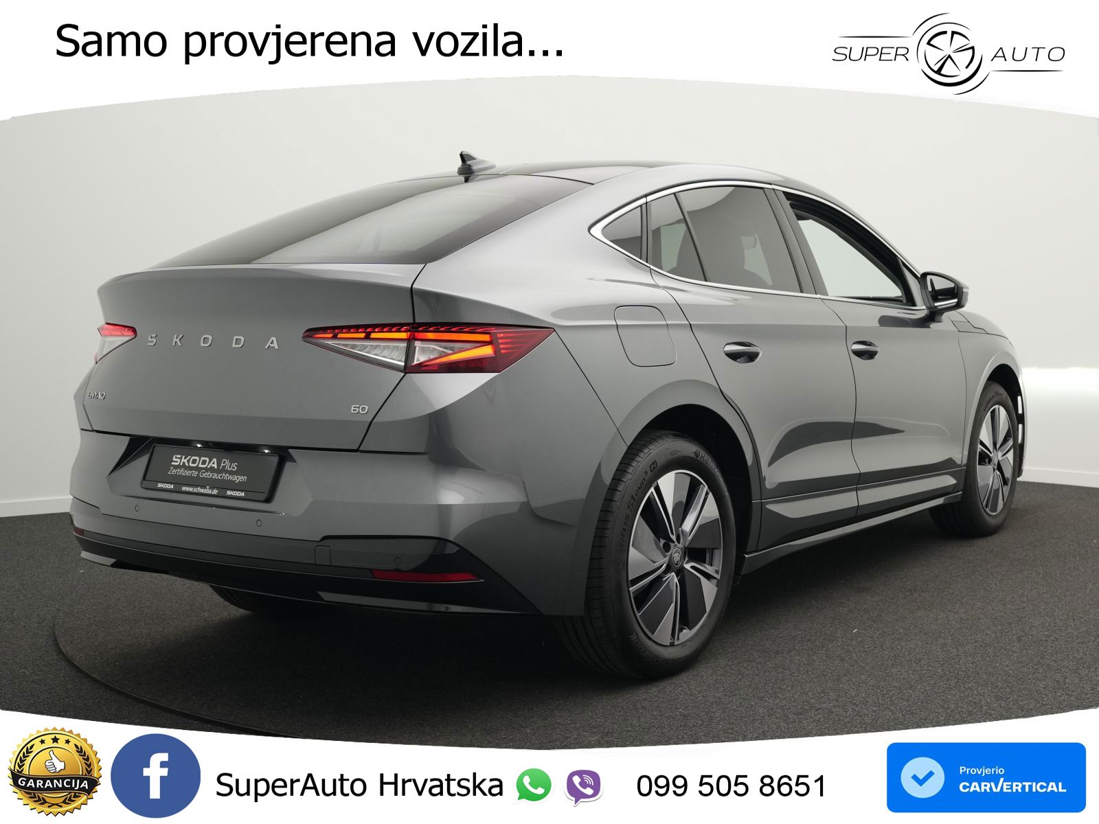 Škoda Enyaq Coupe 60 63 kWh (204 KS) LED+GR SJED+ACC