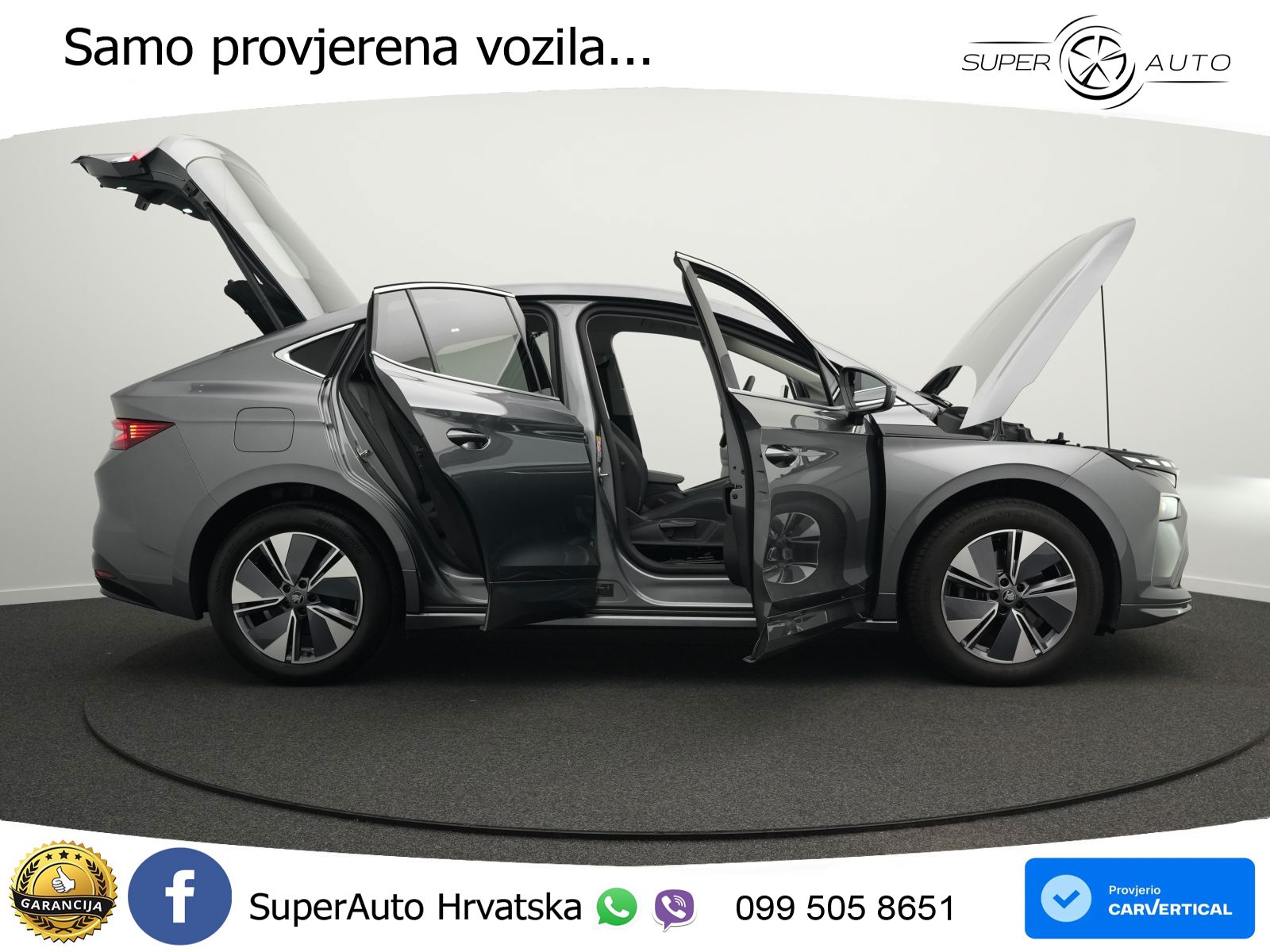 Škoda Enyaq Coupe 60 63 kWh (204 KS) LED+GR SJED+ACC