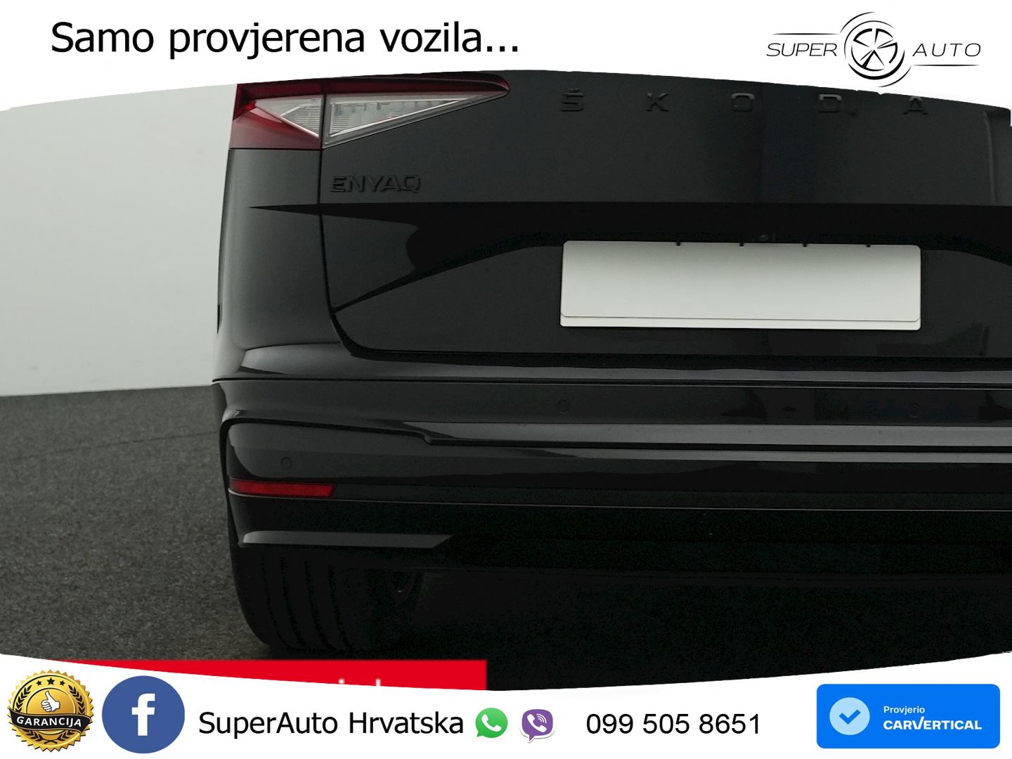Škoda Enyaq iV 80x 82 kWh (265 KS) AWD SportLine LED+GR SJED+ACC