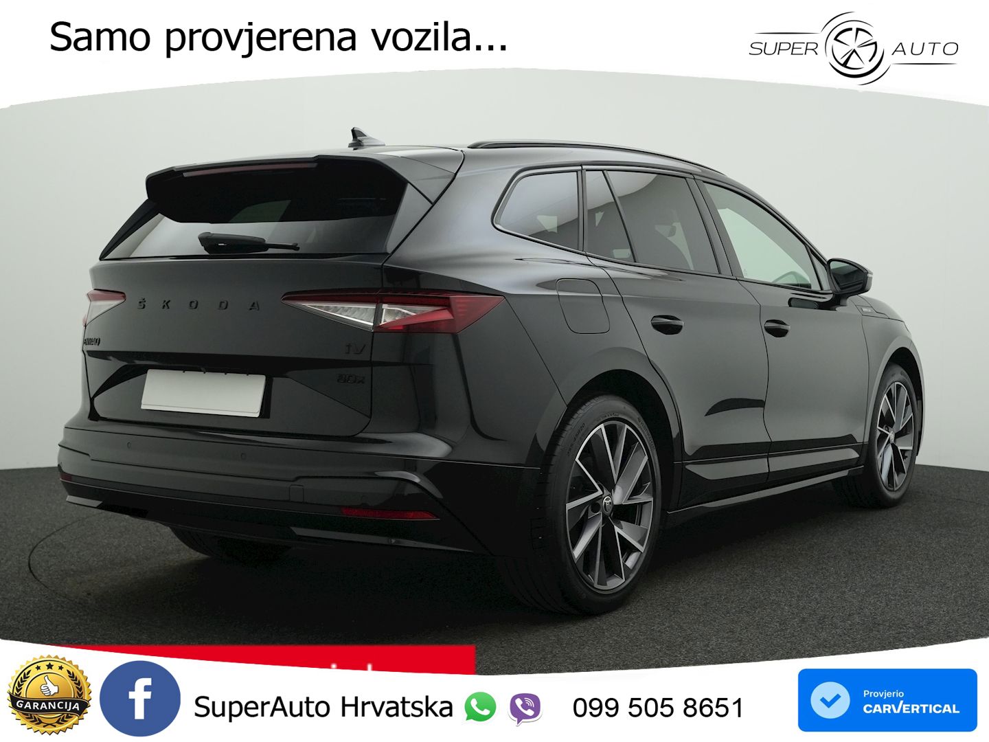 Škoda Enyaq iV 80x 82 kWh (265 KS) AWD SportLine LED+GR SJED+ACC