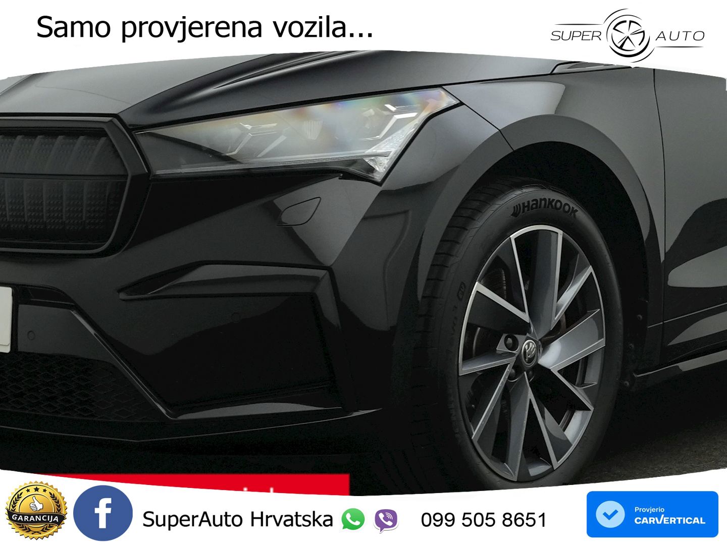 Škoda Enyaq iV 80x 82 kWh (265 KS) AWD SportLine LED+GR SJED+ACC