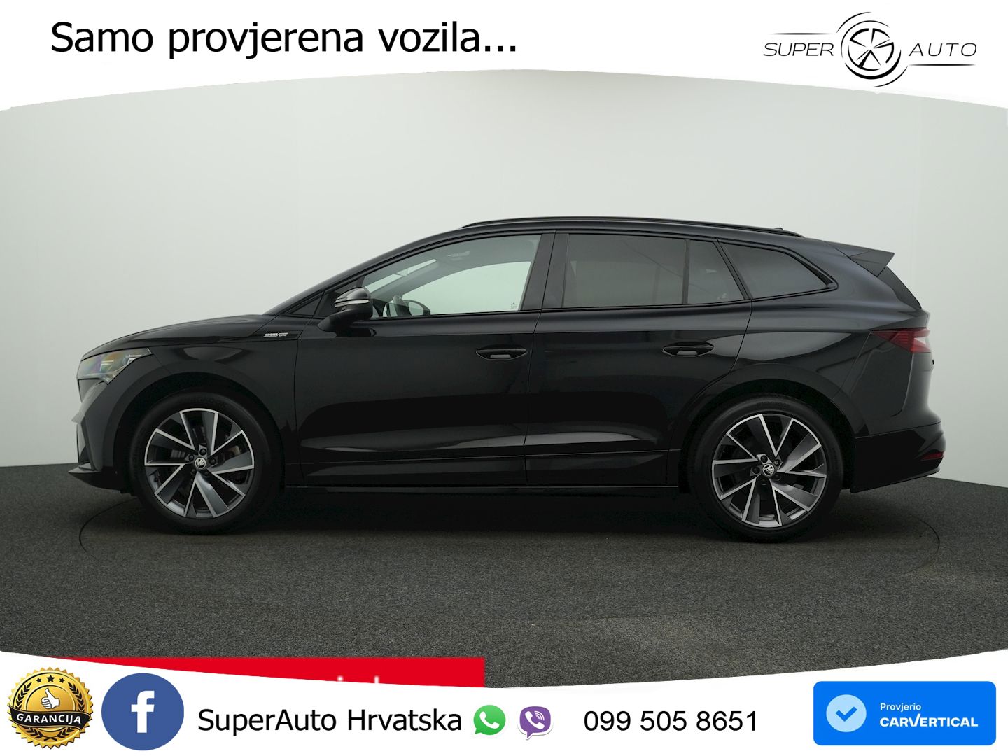 Škoda Enyaq iV 80x 82 kWh (265 KS) AWD SportLine LED+GR SJED+ACC