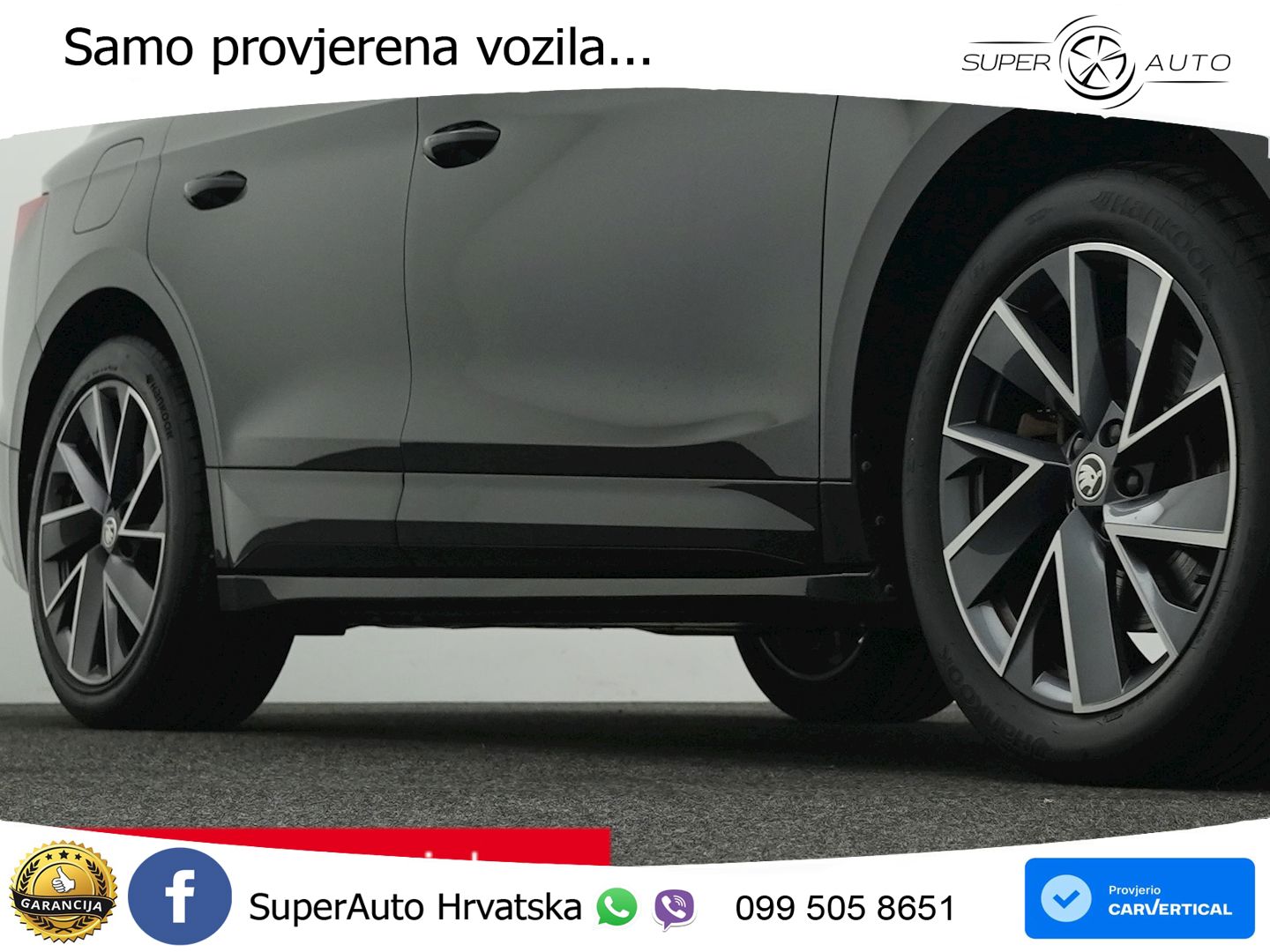 Škoda Enyaq iV 80x 82 kWh (265 KS) AWD SportLine LED+GR SJED+ACC
