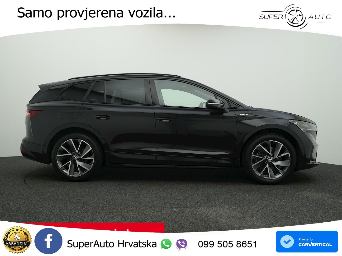 Škoda Enyaq iV 80x 82 kWh (265 KS) AWD SportLine LED+GR SJED+ACC