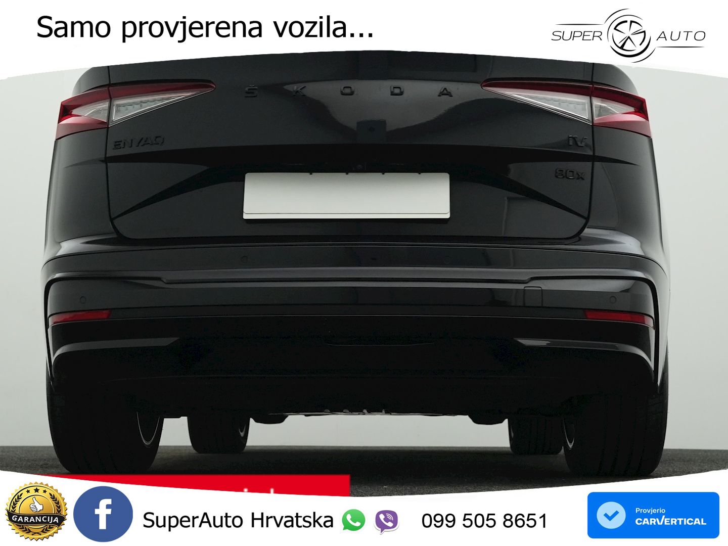 Škoda Enyaq iV 80x 82 kWh (265 KS) AWD SportLine LED+GR SJED+ACC