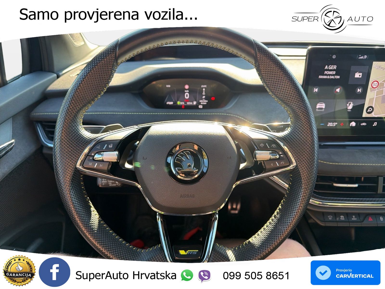 Škoda Enyaq Coupe iV RS 82 kWh (299 KS) AWD LED+GR SJED+ACC