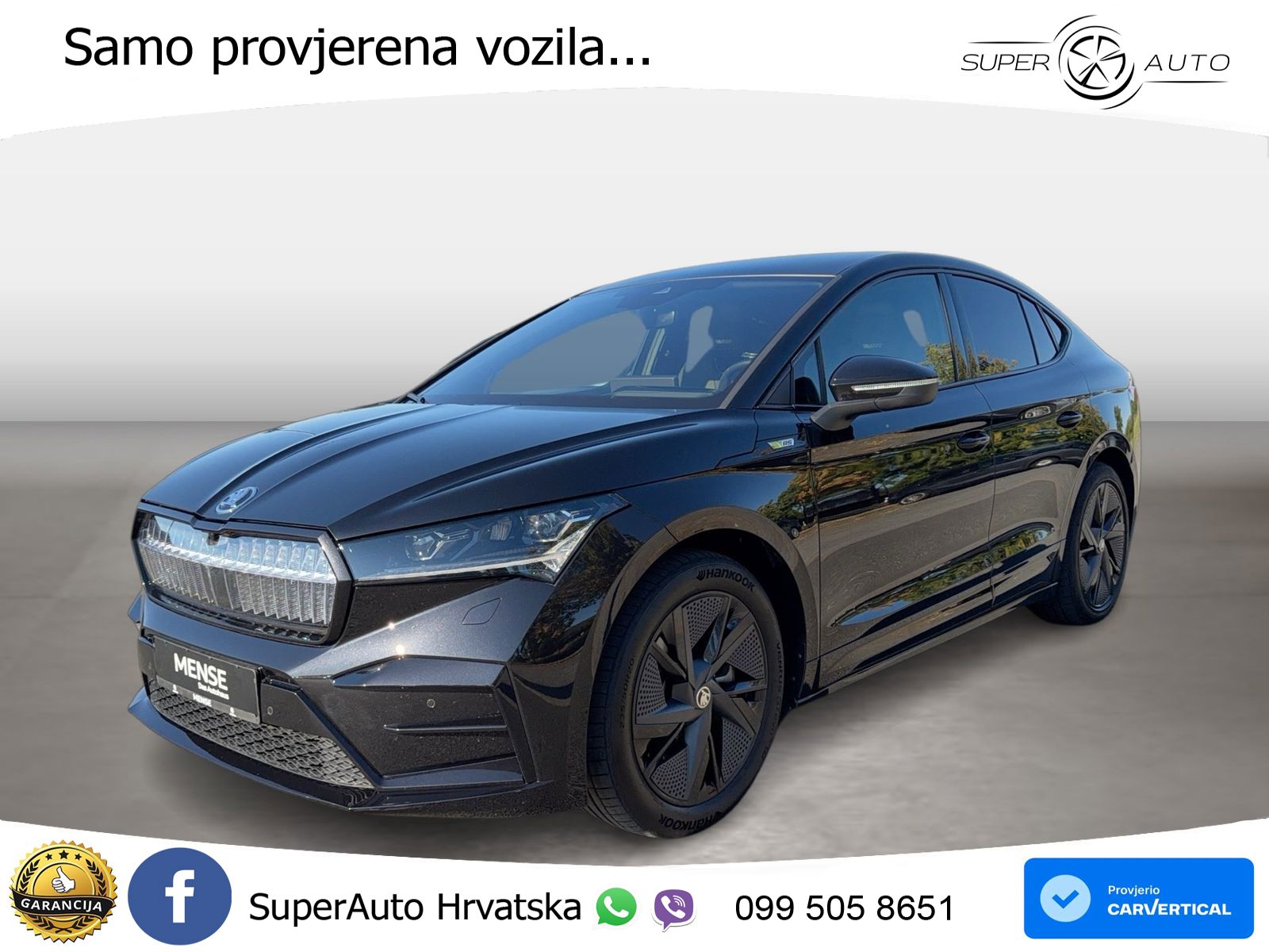 Škoda Enyaq Coupe iV RS 82 kWh (299 KS) AWD LED+GR SJED+ACC