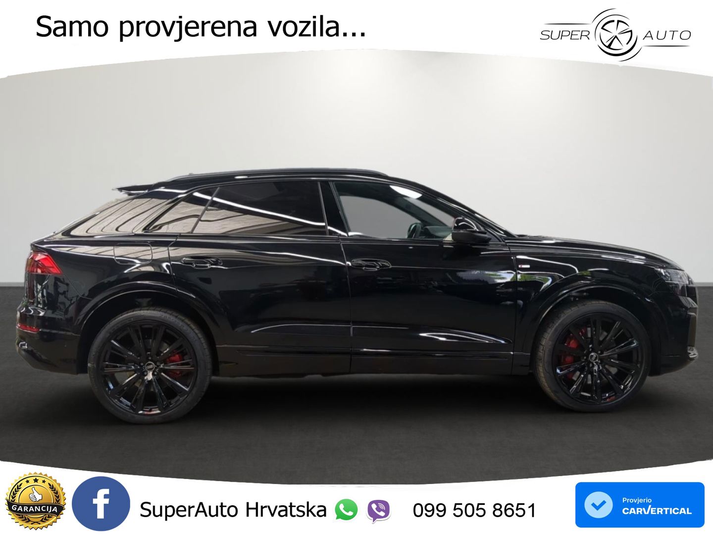 Audi Q8 60 TFSIe V6 (490 KS) quattro Tiptronic S line LED+GR SJED+ACC