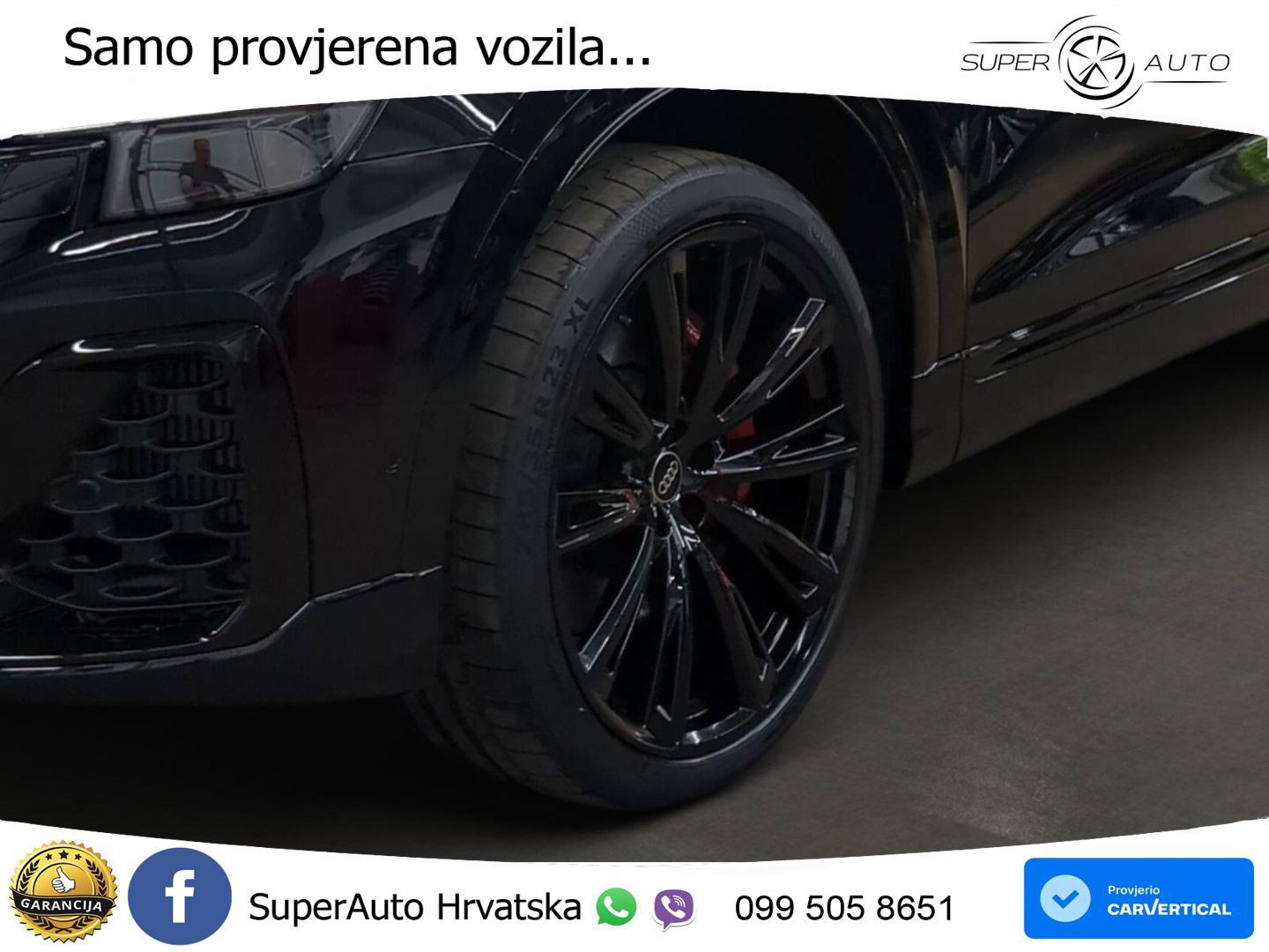 Audi Q8 60 TFSIe V6 (490 KS) quattro Tiptronic S line LED+GR SJED+ACC