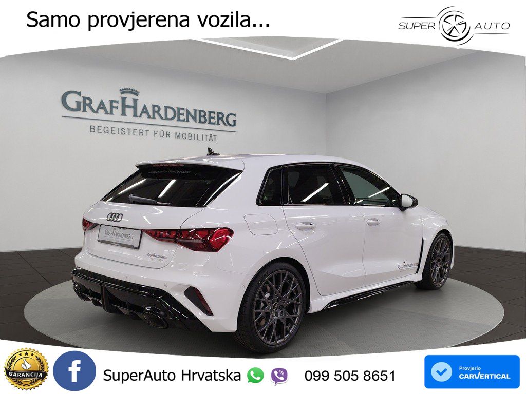 Audi RS3 Sedan 2.5 TFSI (400 KS) quattro S tronic LED+GR SJED+ACC