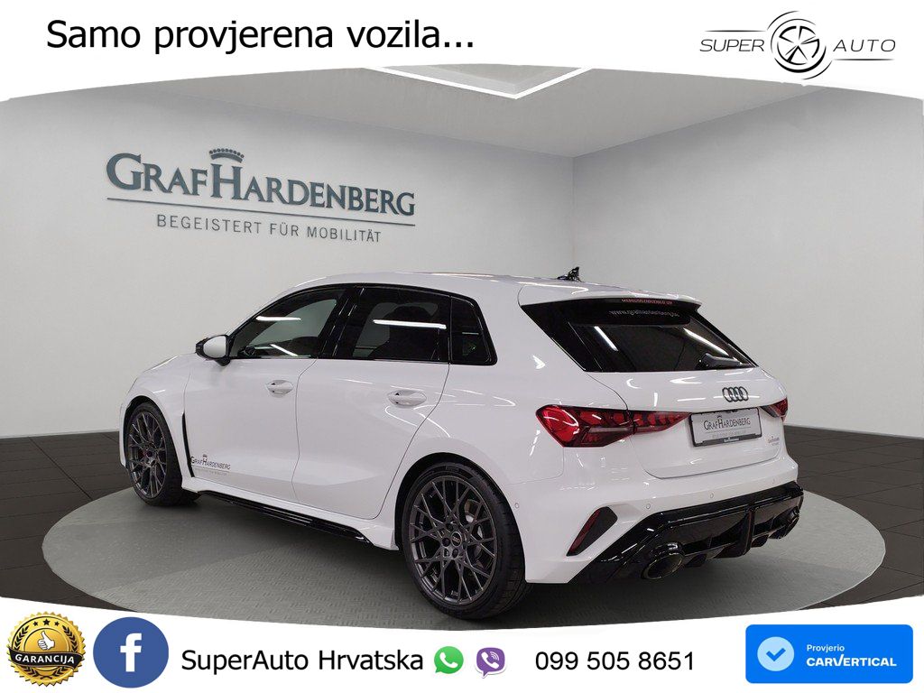 Audi RS3 Sedan 2.5 TFSI (400 KS) quattro S tronic LED+GR SJED+ACC