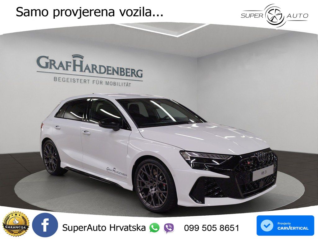 Audi RS3 Sedan 2.5 TFSI (400 KS) quattro S tronic LED+GR SJED+ACC