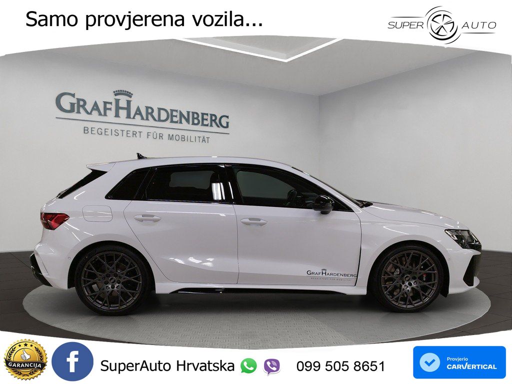 Audi RS3 Sedan 2.5 TFSI (400 KS) quattro S tronic LED+GR SJED+ACC