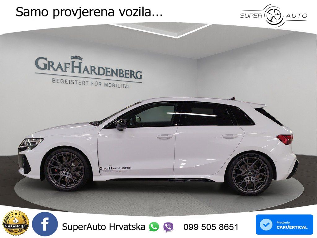 Audi RS3 Sedan 2.5 TFSI (400 KS) quattro S tronic LED+GR SJED+ACC
