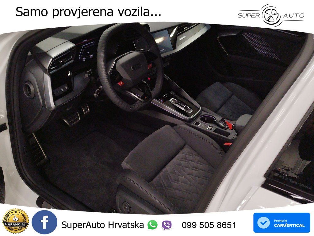 Audi RS3 Sedan 2.5 TFSI (400 KS) quattro S tronic LED+GR SJED+ACC