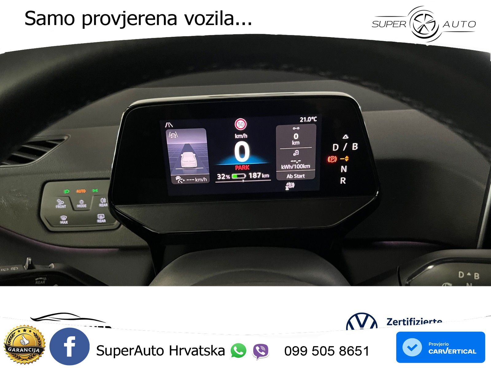 Volkswagen ID.3 GTX 84 kWh (286 KS) LED+GR SJED+ACC