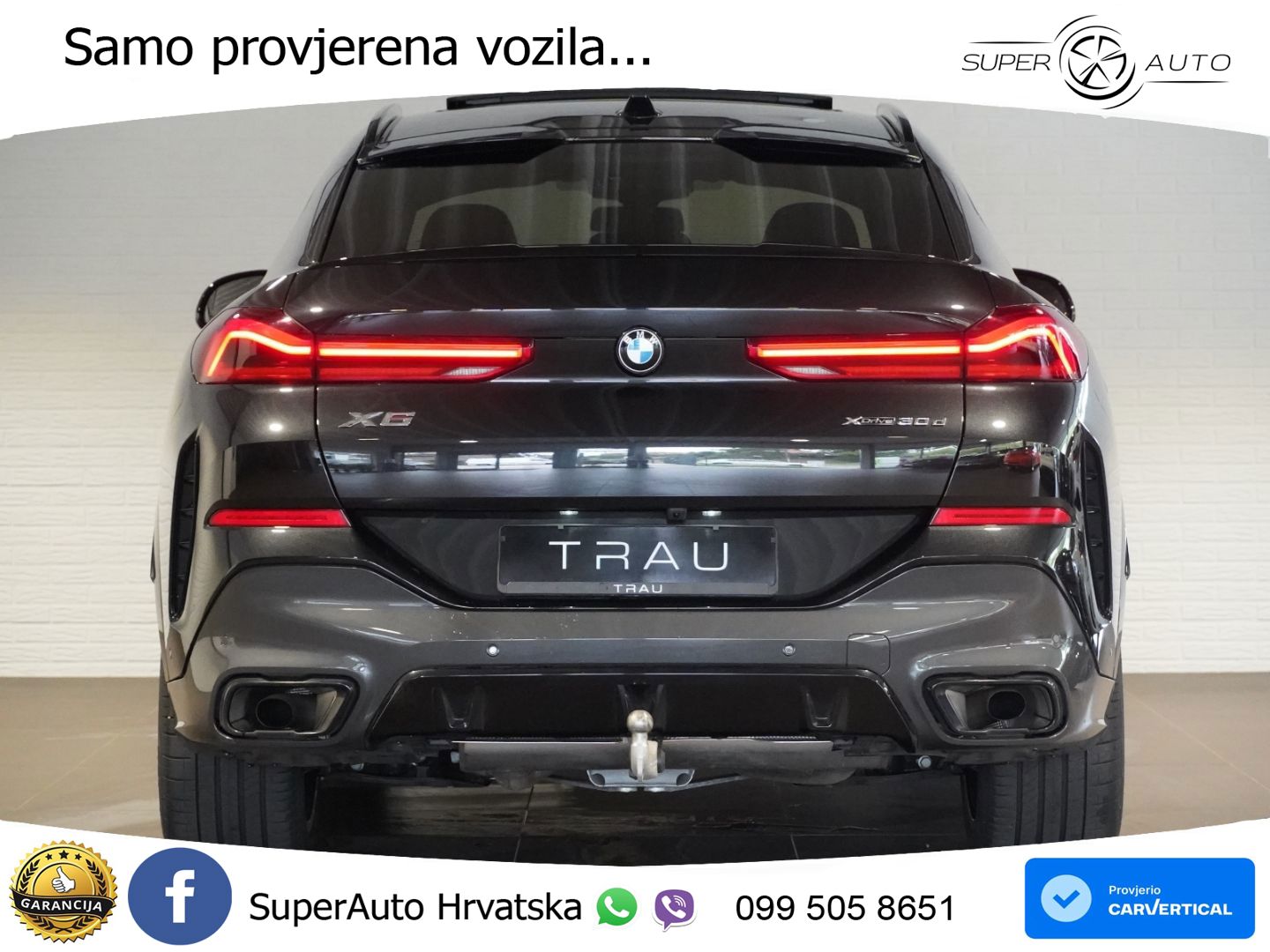 BMW X6 30d (298 KS) xDrive Steptronic M Sport LED+GR SJED+ACC